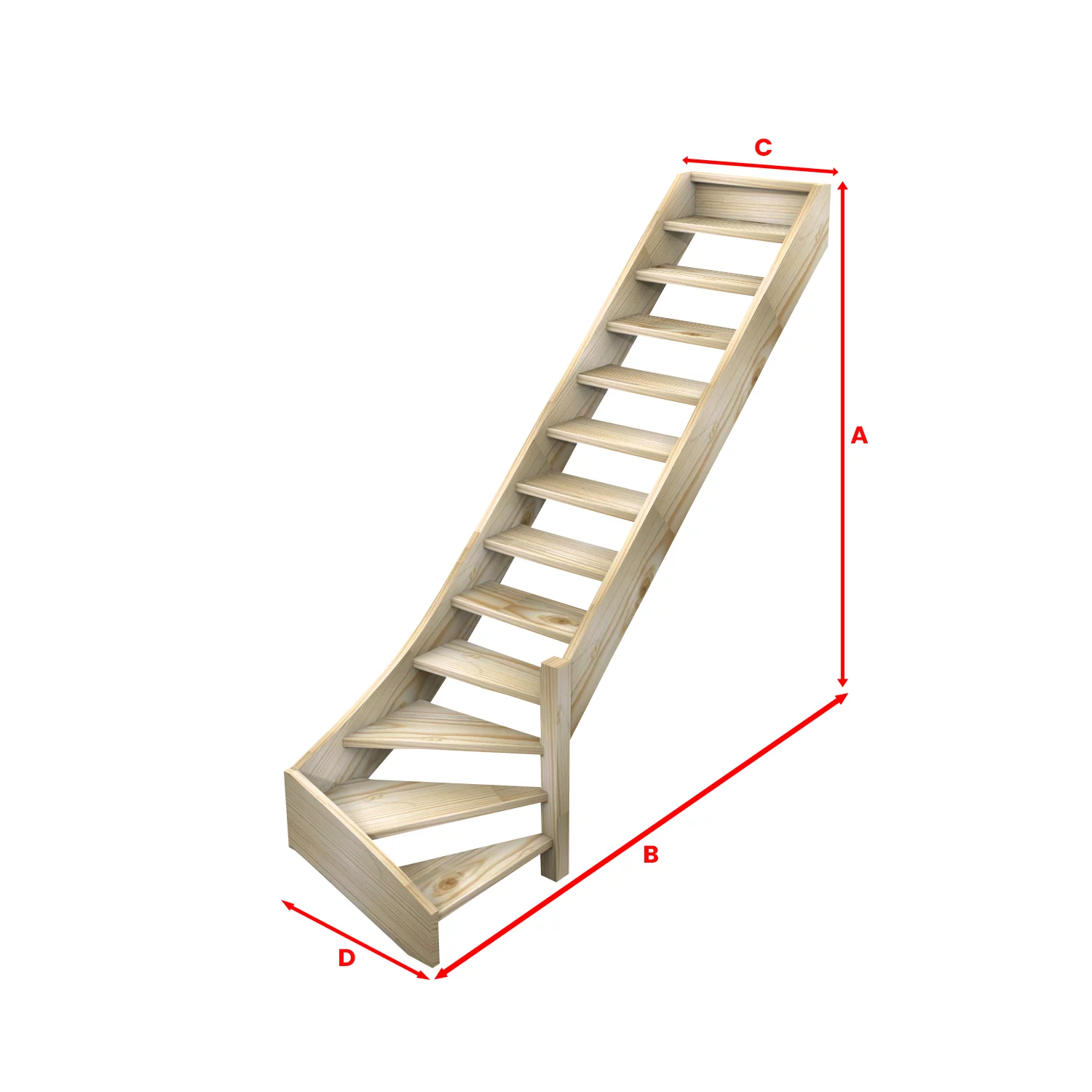 Onderkwart open ONB 1 1