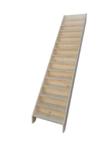 Rechte trap 80 CM breed | 300 cm hoog - Afbeelding 5